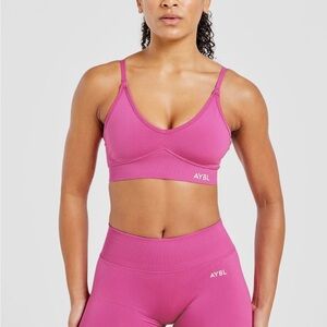 AYBL Vibrant Pink Sports Bra